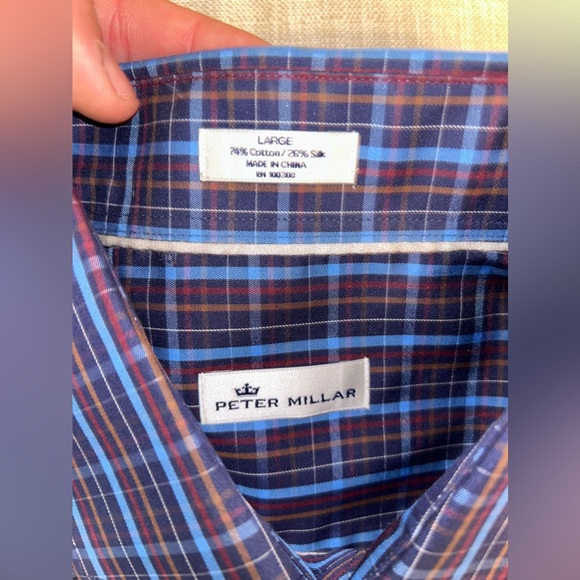 Men’s Peter Millar Button Down - Picture 3 of 3